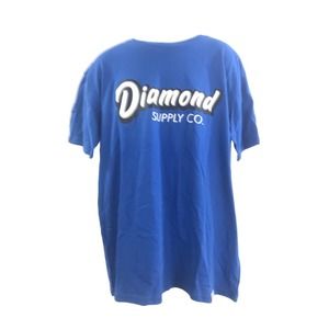 Men's Diamond Supply T-Shirt Blue M New